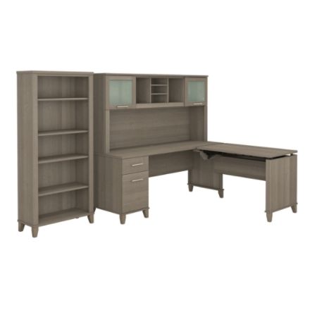 Bush Furniture Somerset 72 W 3 Position Sit To Stand L Shaped Desk