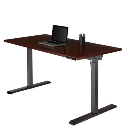 Realspace Magellan Electric Desk Cherry Office Depot