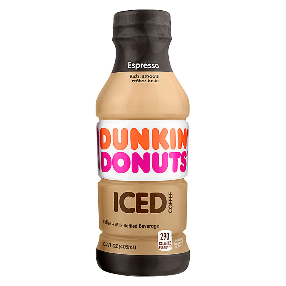 A cool, refreshing iced coffee can be a delicious way to enjoy a quick afternoon break. This ready-to-drink bottle provides you with the mouth-watering taste you love without having to stop by the coffee shop. Ready-to-drink bottle lets you enjoy a cool beverage just about anywhere. Caffeinated formula gives you a welcome burst of energy to help you get through the day. Decadent espresso flavor is sure to hit the spot.