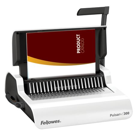 fellowes pulsar binding manual machine comb capacity sheet