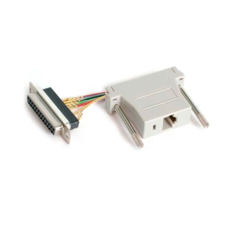 StarTech.com DB25 to RJ45 Modular Adapter Serial adapter DB 25 F RJ 45 ...