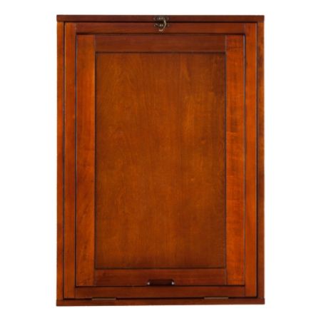 Southern Enterprises Fold Out Convertible Desk Walnut Office Depot