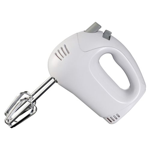 Brentwood 5-Speed Hand Mixer, White