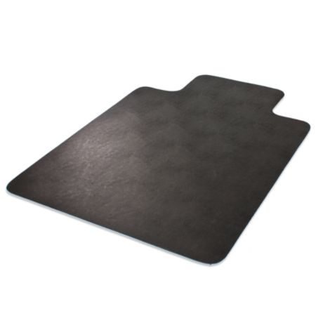 Deflect O Chair Mat For Hard Floors Wide Lip 45 x 53 Black ...