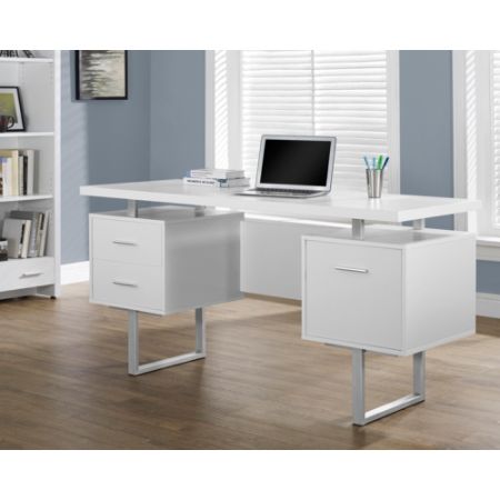 White Computer Desk 2018