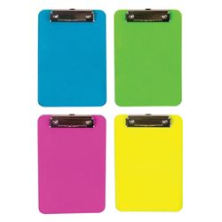 Mini Fashion Clipboard 6 x 9 Assorted Colors No Color Choice by Office ...