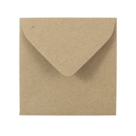 recycled paper envelopes jam invitation square kraft pack bag brown