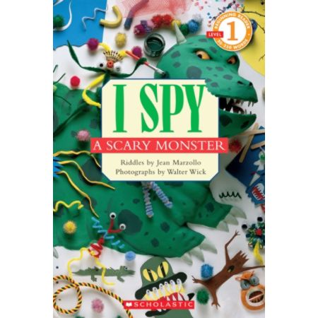 Scholastic Reader Level 1 I Spy A Scary Monster 3rd Grade Item 259237 - 
