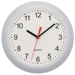 TEMPUS 8 12 Translucent Wall Clock White by Office Depot & OfficeMax