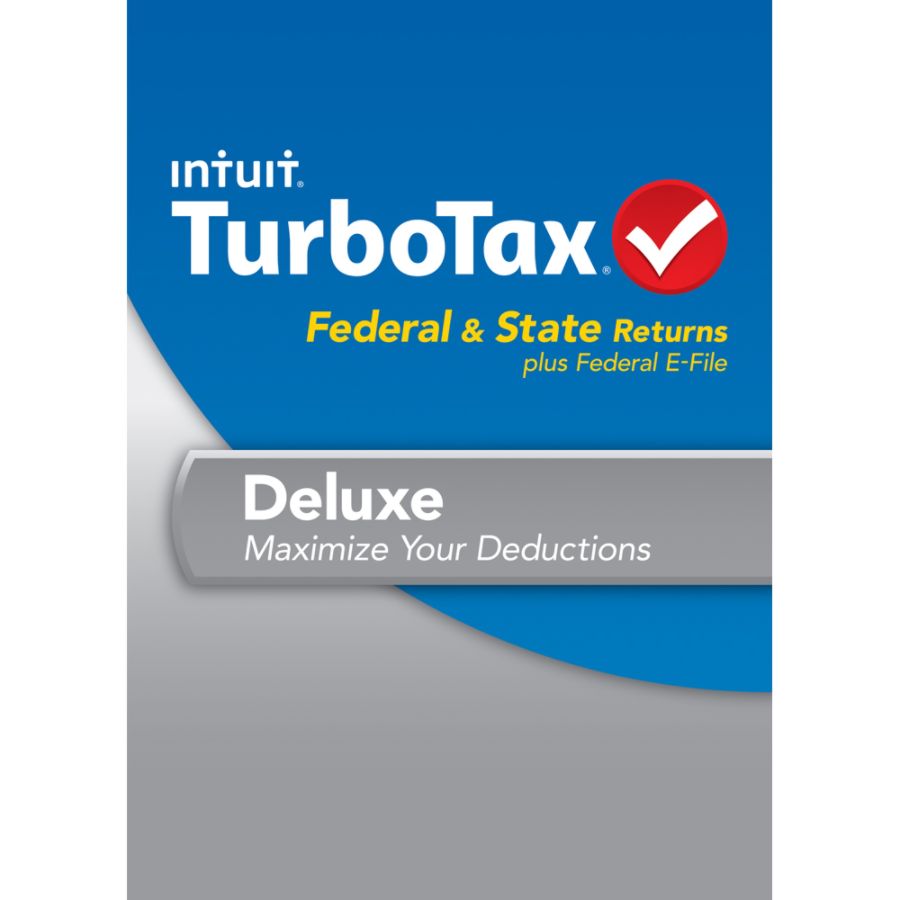 TurboTax Deluxe Fed State Efile 2013 Windows Download Version by Office ...