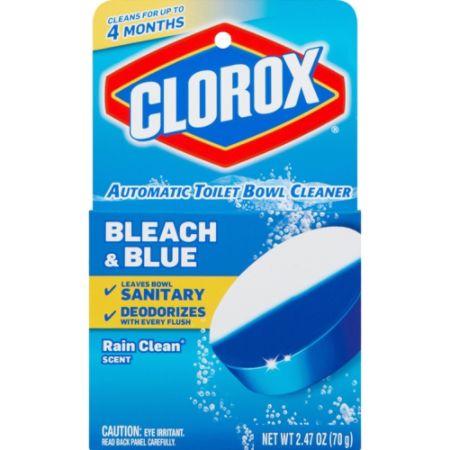 Clorox Automatic Toilet Bowl Cleaner Bleach and Blue fice Depot