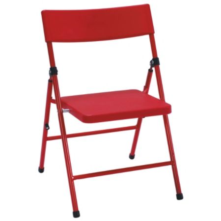 Cosco Kid S Pinch Free Folding Chairs Red Red Pack Of 4 Item 278015