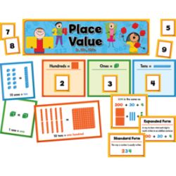 Creative Teaching Press Math Mini Bulletin Board Place Value 1s 10s ...