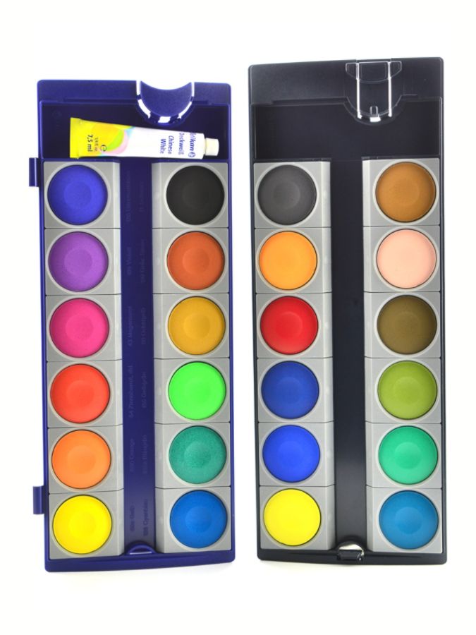 Opaque Watercolor Paint Box - Pelikan 24ct