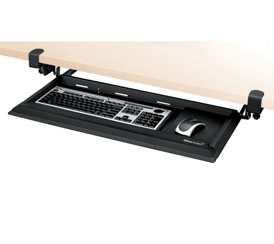 Fellowes Designer Suites Deskready Keyboard Drawer Black Office
