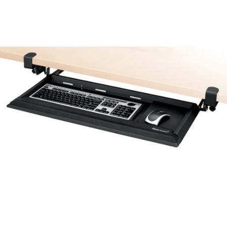 Fellowes Designer Suites Deskready Keyboard Drawer Black Office