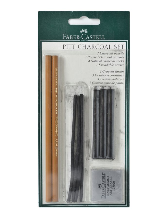 Faber Castell Pitt Charcoal Set Black Item 293613