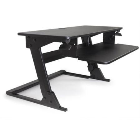 alba sit hop move stand riser adjustable desk staples officedepot