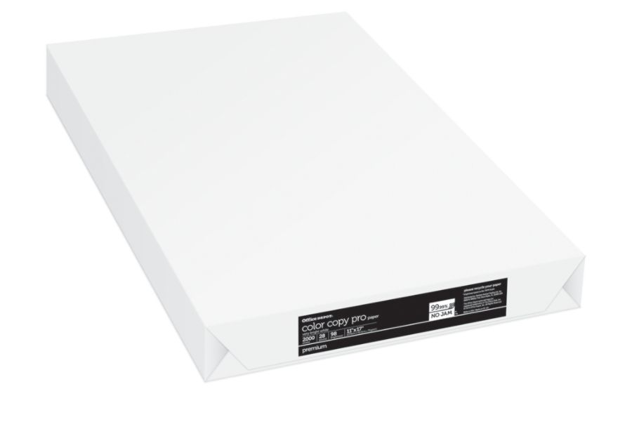 Office Depot Brand Color Copy Paper Ledger Paper Size 28 Lb Ream Of 500 ...