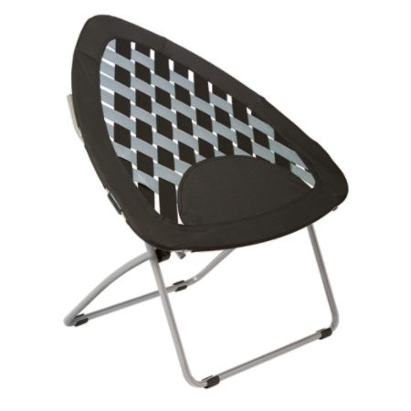 Brenton Studio Bungee Folding Chair Black Item 300707