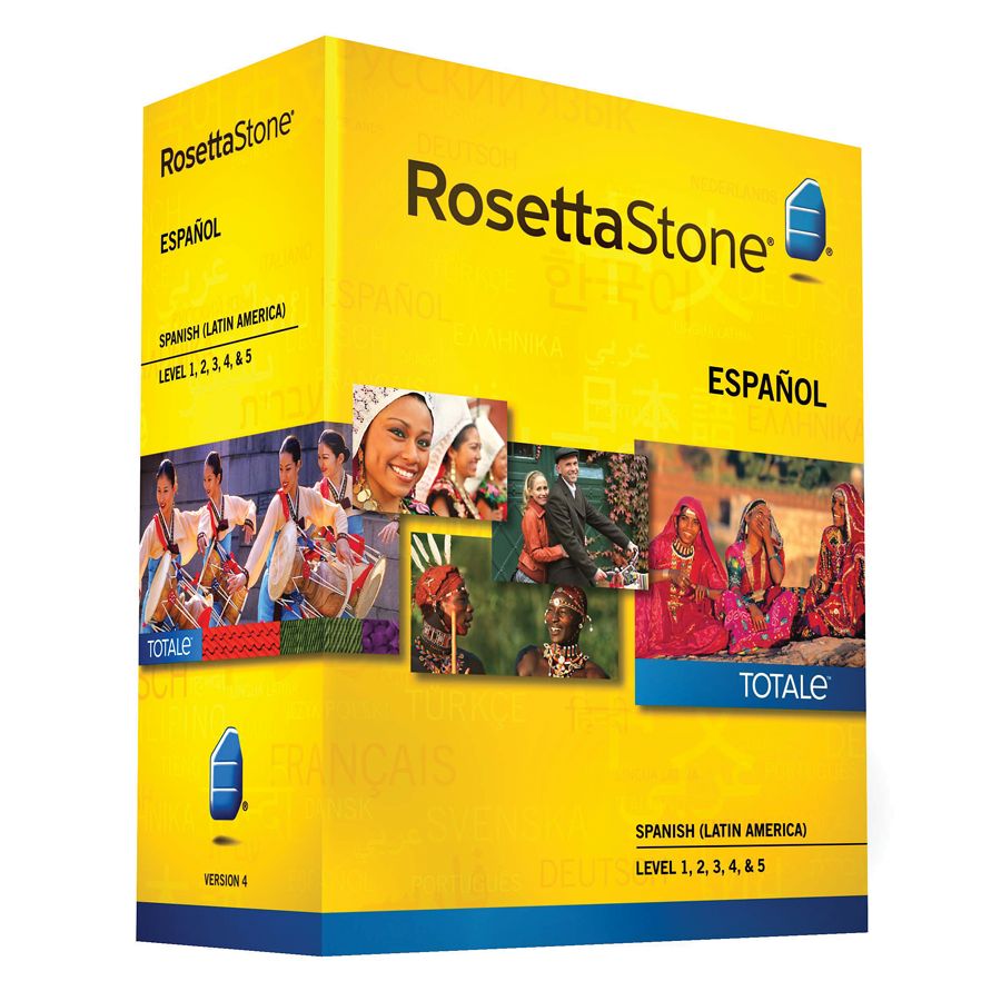 Rosetta Stone Spanish Latin America TOTALe V4 Levels 1 5 For PCMac ...