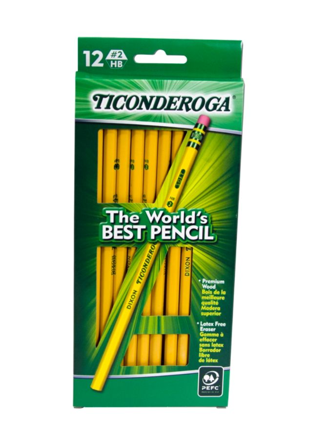 Dixon Ticonderoga Pencils 2 Soft Lead