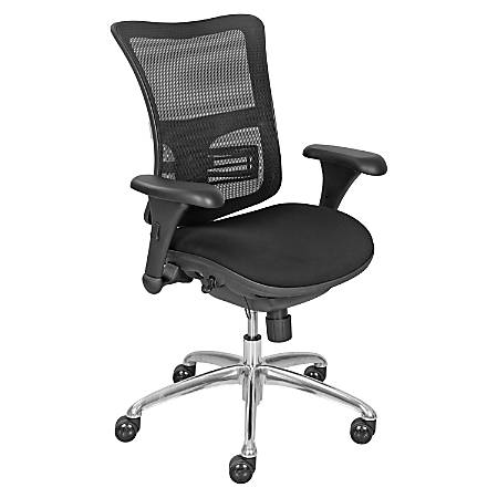 La Z Boy Mid Back Task Chair 41 H X 28 W X 20 1416 D Black