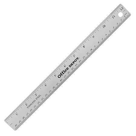 PERSONALISED ANY NAME BLUE PRINT 12/" PLASTIC RULER SCHOOL PRIMARY SECONDARY