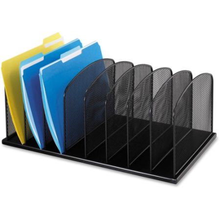 Safco Mesh Desk Organizers 8 Compartments 2 8 3 Height X 19 3