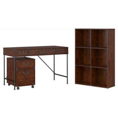 Kathy Ireland Home By Bush Furniture Ironworks 48 W Writing Desk 2