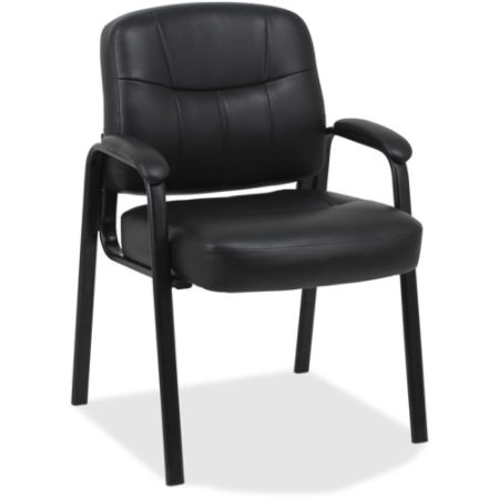 Lorell Chadwick Guest Chair Black Office Depot