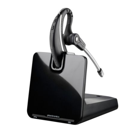 Over Ear Wireless Headset Black Office Depot