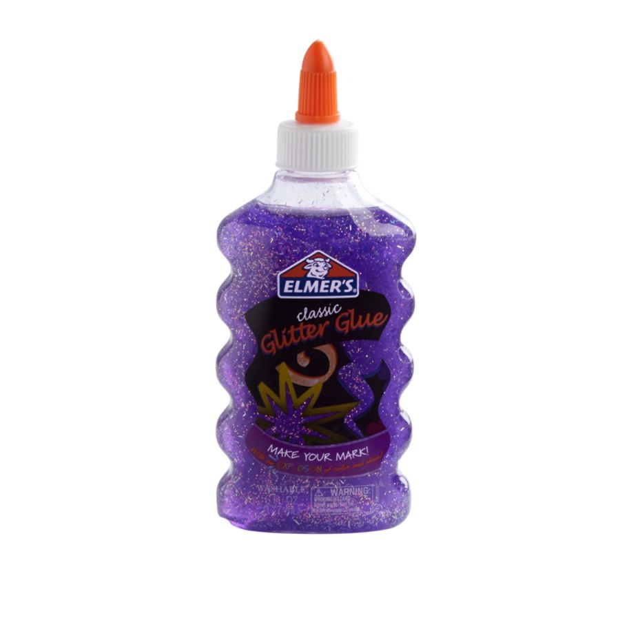 UPC 026000000048 product image for Elmer's� Glitter Glue, 6 Oz, Purple | upcitemdb.com