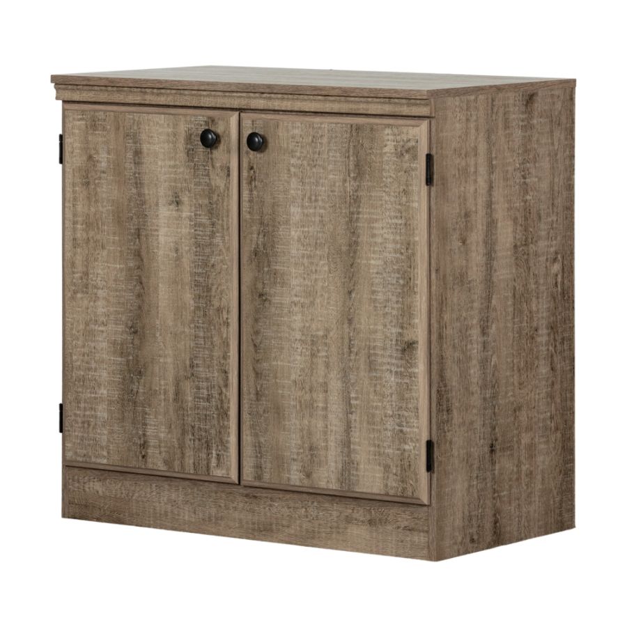 South Shore Morgan Storage Cabinet Oak Office Depot