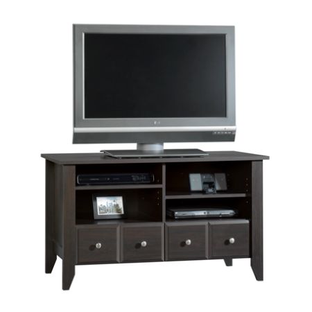 Sauder Shoal Creek TV Stand For TVs Up To 42 Jamocha Wood by fice