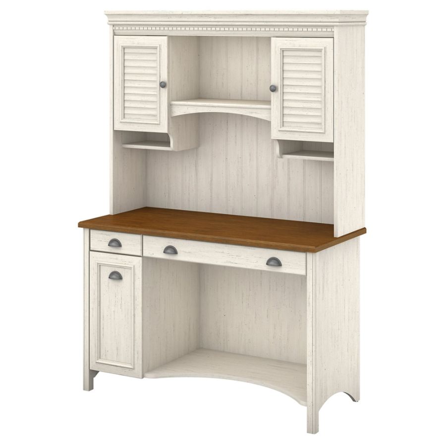 Bush Furniture Stanford Computer Desk With Hutch And ...