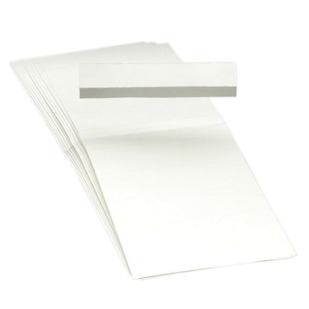 Smead Blank Hanging File Folder Tab Inserts 1 3 Cut For 3 1 2 Tabs Box Of 100 Item 345801
