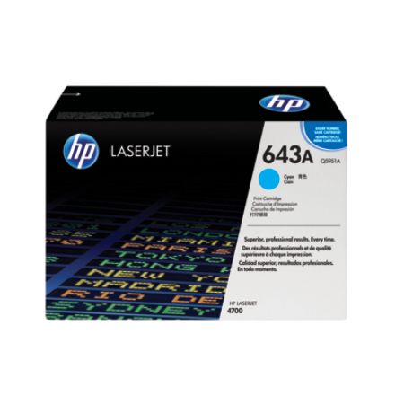 hp 643a toner cartridge cyan officedepot