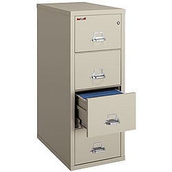 Fireking 25 D Vertical 4 Drawer Legal Size File Cabinet Metal