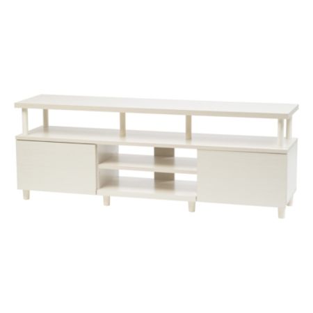 Iris Tv Stand For 70 Tvs 23 14 H X 63 W X 15 516 D White Office