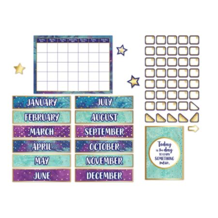 Carson Dellosa Star Calendar Bulletin Set - Office Depot