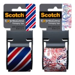 Scotch Decorative Shipping And Packaging Tape With ...