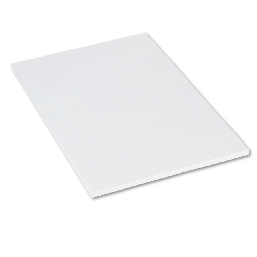 Pacon Medium Weight Tagboard, 36 x 24 - White (100 Per Pack)