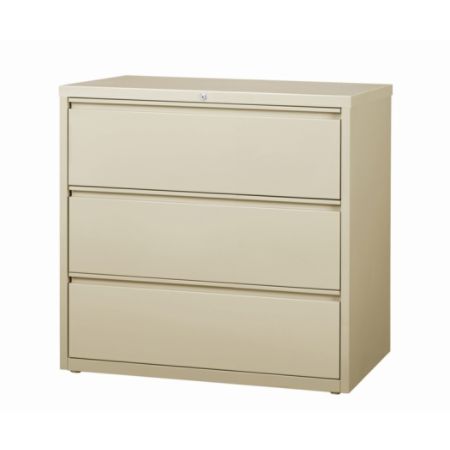 Workpro File 42 W 3 Drawer Putty Office Depot