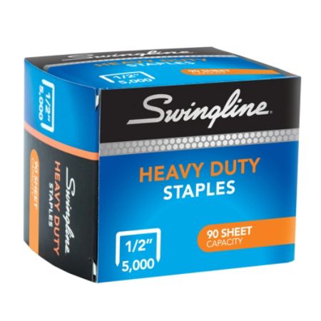 Swingline Heavy Duty Staples 12 Box Of 5000 Office Depot