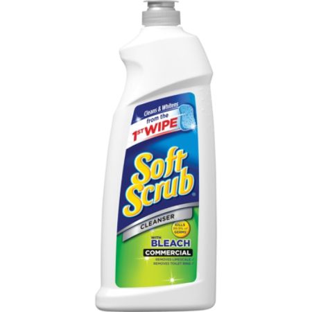 Dial Soft Scrub Bleach Cleanser Liquid 0 28 gal 36 fl oz 6 6 Carton