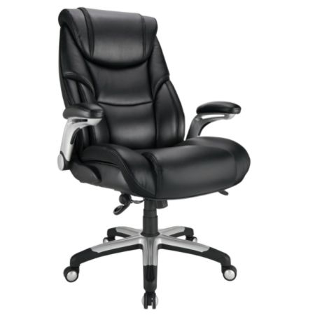 Realspace Torval Bigtall Sporty Chair Black Office Depot