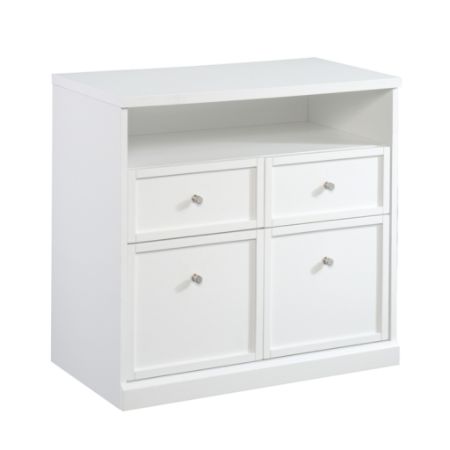Sauder Craft Pro Series Storage Cabinet With Drawers White ...