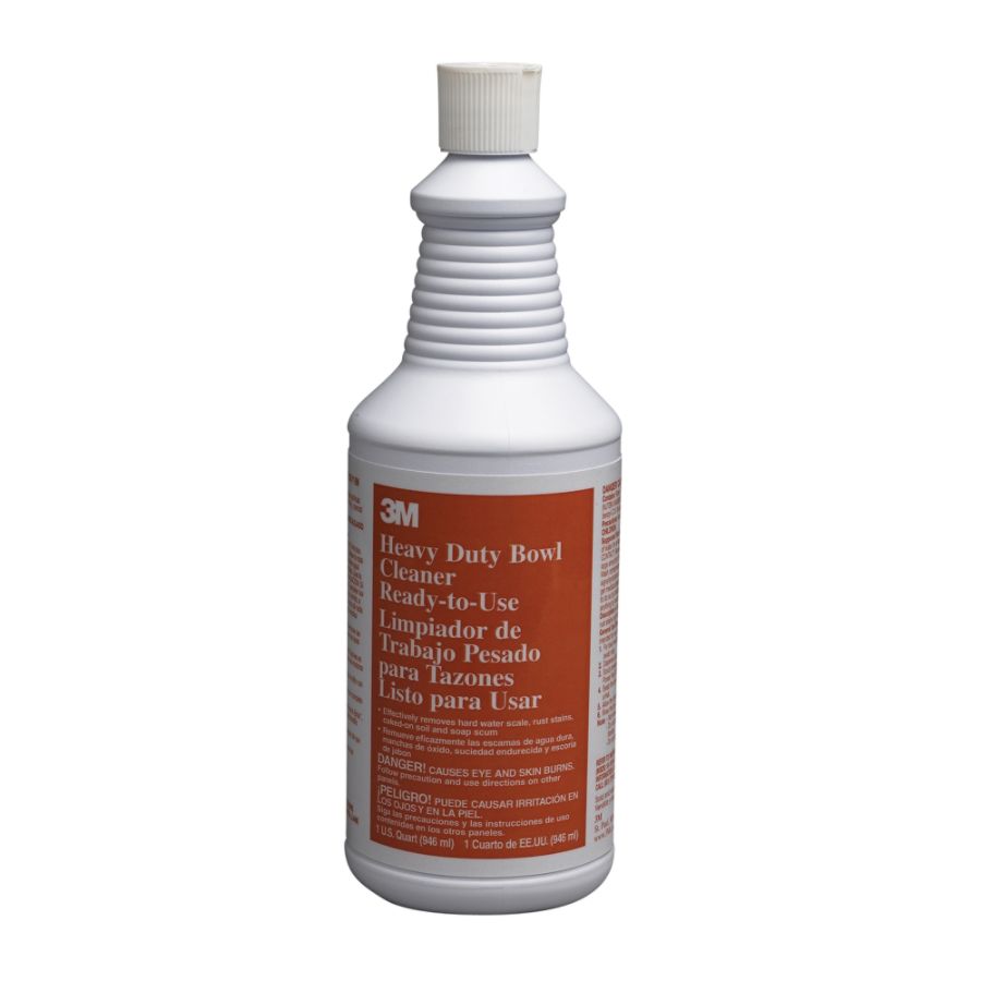 3m/commercial Tape Div. Heavy-duty Bowl Cleaner  Liquid  1 Qt. Bottle