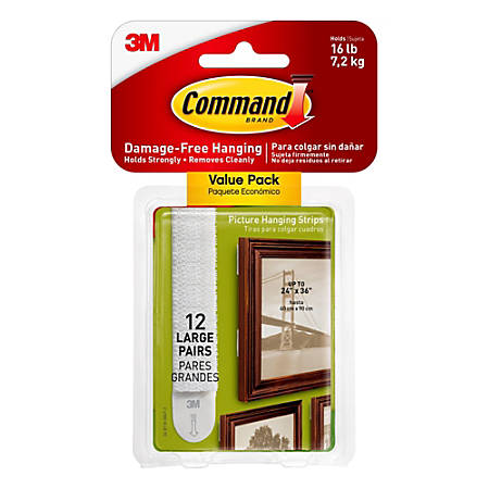 2 x 3M Command Small Picture Strips Set Of 4 Strips by Command 
